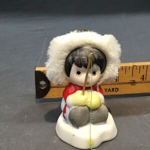 Vintage Jolly Jingles Eskimo Ornament